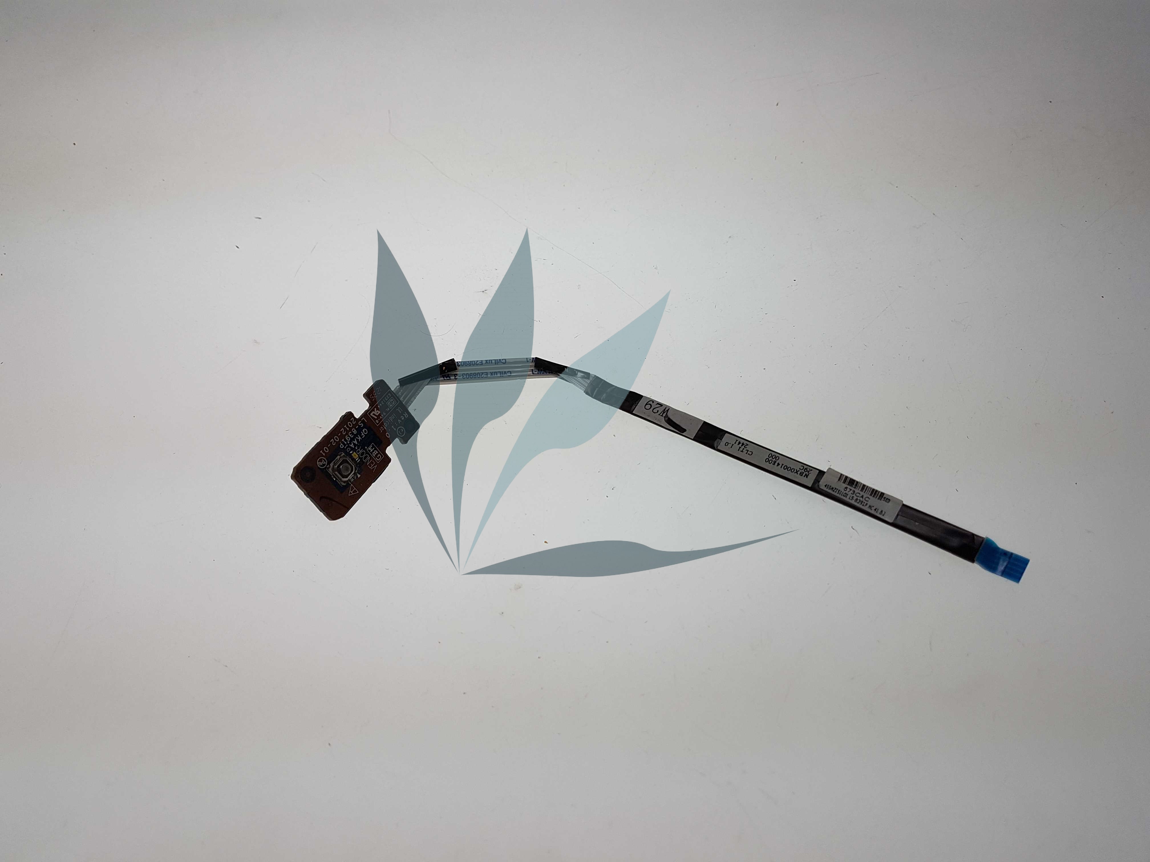 Carte fille bouton allumage pour Toshiba Satellite P850